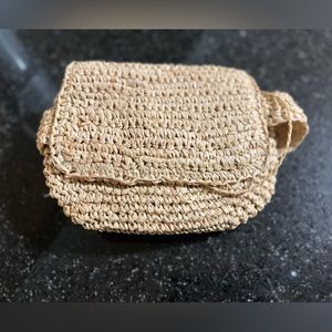 Hat Attack Straw Belt Bag